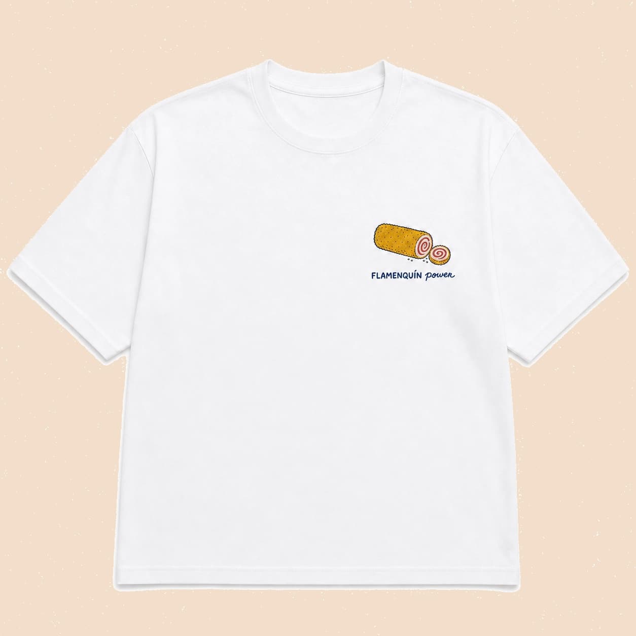Ilustración de Camiseta Flamenquín Power