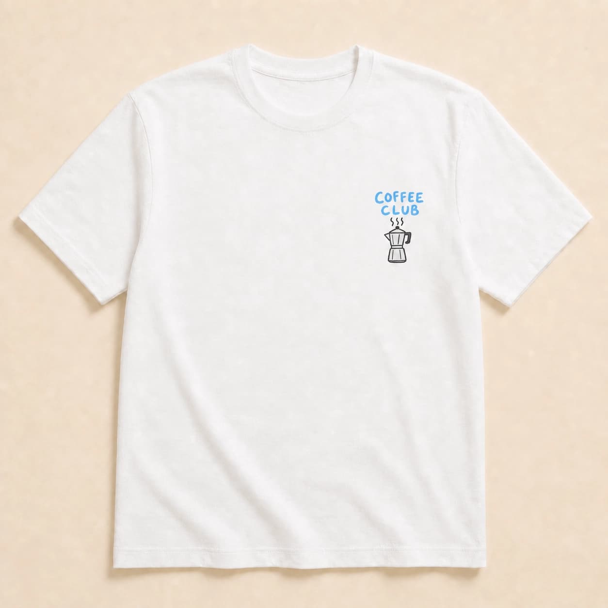 Ilustración de Camiseta Coffee Club