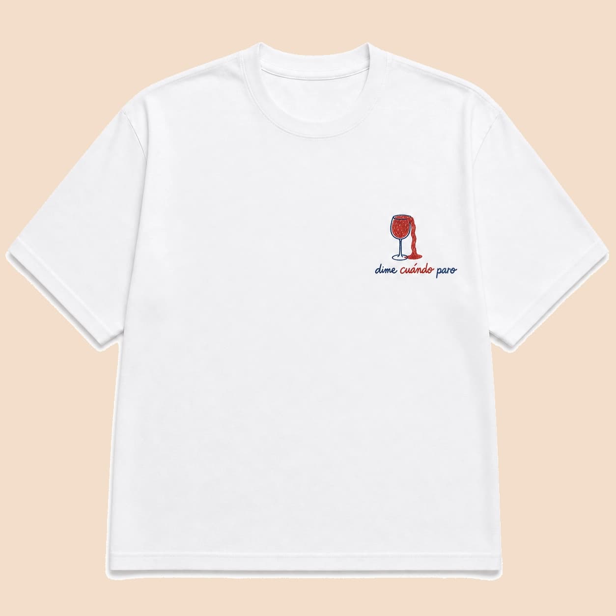 Ilustración de Camiseta Dime Cuándo