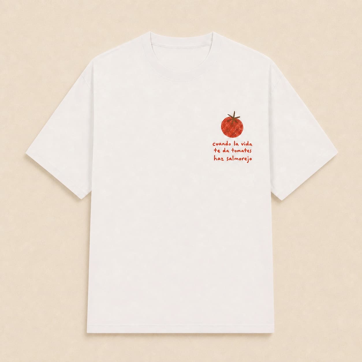 Ilustración de Camiseta Haz Salmorejo
