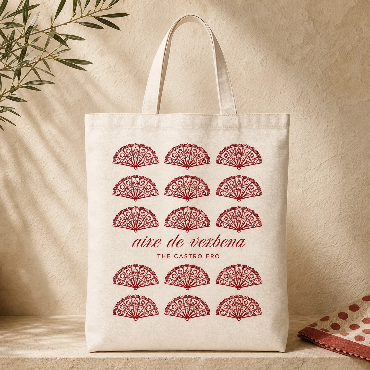 Ilustración de Tote Bag Aire de Verbena