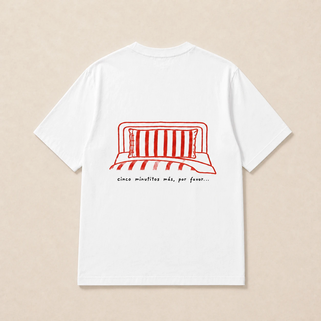 Ilustración de Camiseta Cinco Minutitos Más