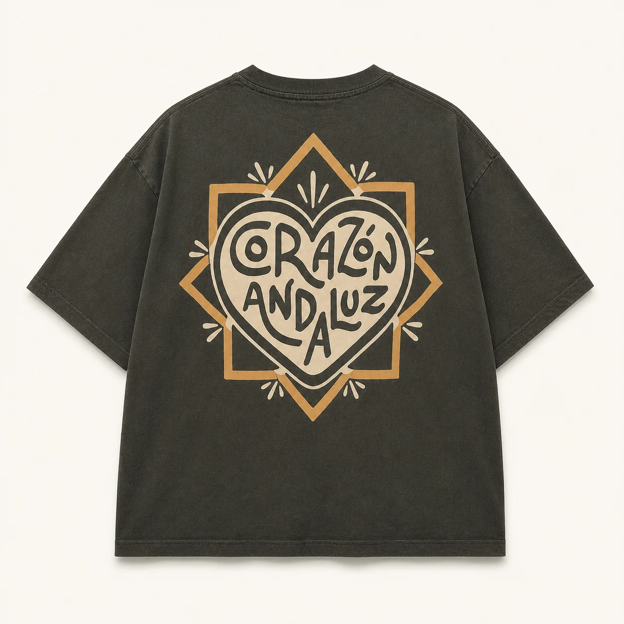 Ilustración de Camiseta Corazón Andaluz