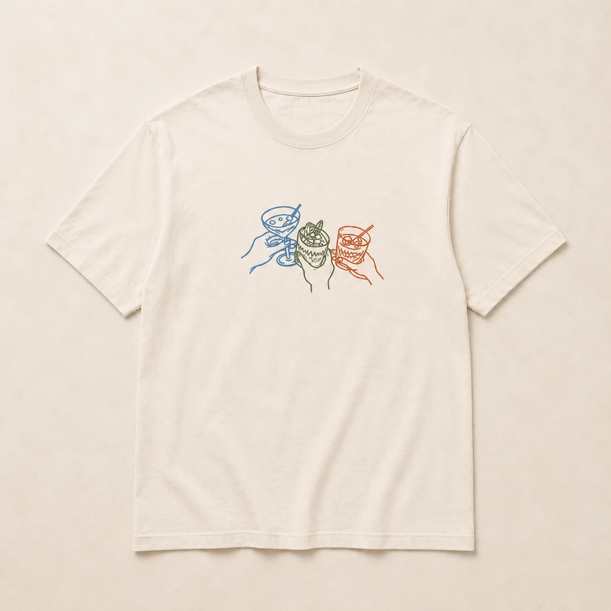 Ilustración de Camiseta La Última y Nos Vamos