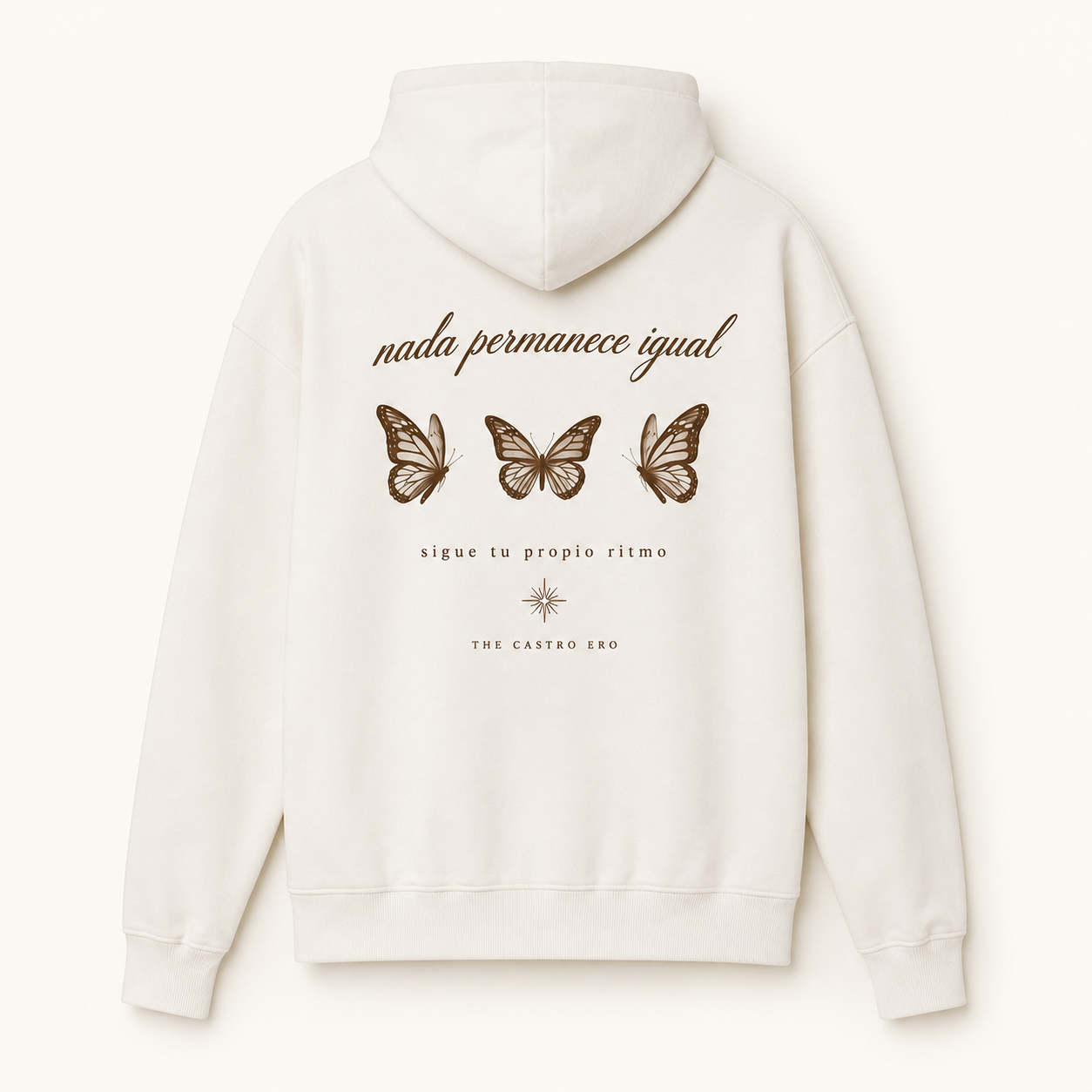 Ilustración de Sudadera Nada Permanece Igual