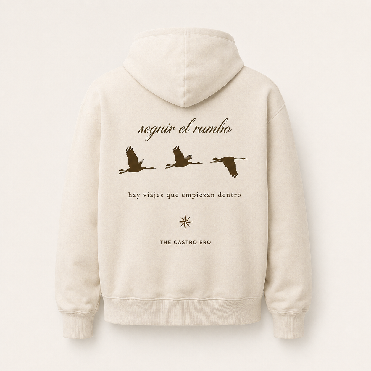 Ilustración de Sudadera Seguir el Rumbo