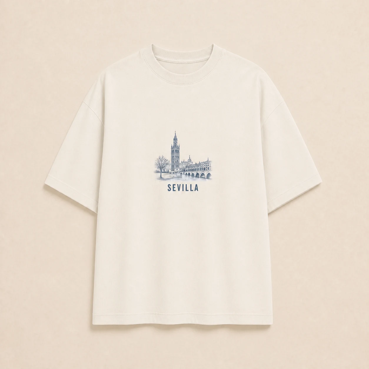 Ilustración de Camiseta Sevilla